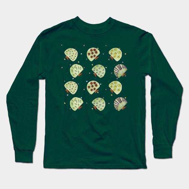 Floral Shrubbery Long Sleeve T-Shirt by Amy-Elyse Neer